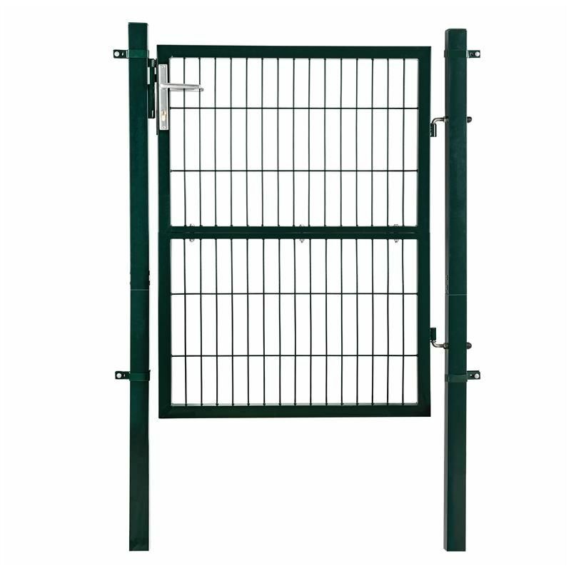 Estexo - Gartentür Gartentor Zauntür 100cm Set Hoftür Gartenpforte Gartenzaun Metall grün