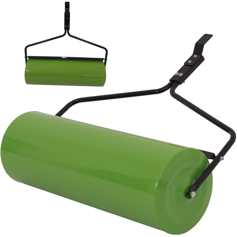 Rasenwalze für Rasentraktor atv befüllbar bis 95 l, 97 cm Breite grün Gartenwalze Ackerwalze