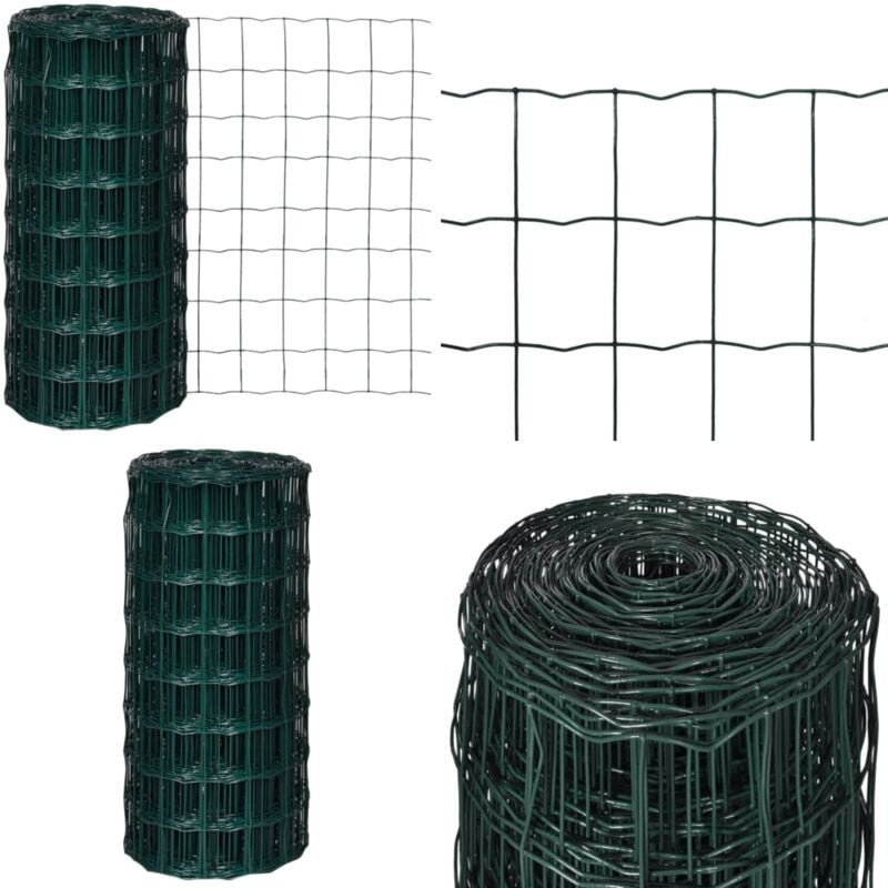 Gartenzaun Maschendraht 10 x 0,8 m 100 x100 mm Maschenweite - Gartenzaun - Maschendrahtzaun - Drahtzaun - Sicherheitszaun - Gartenzäune - Home &