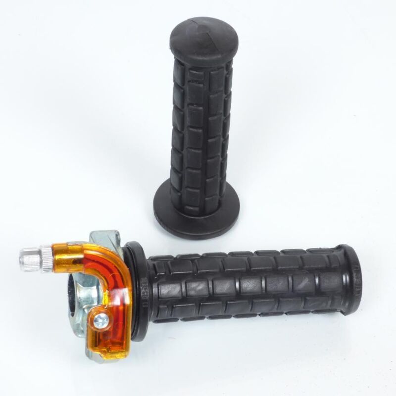 Gasgriff Gaspedal Targa Metall verchromt für Moped Mofa Cyclo