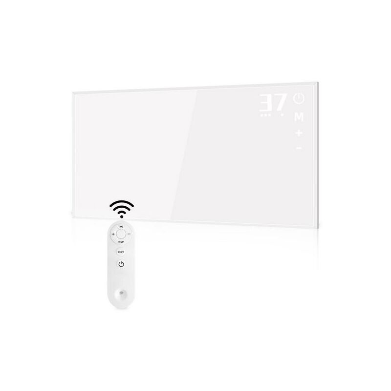 Infrarotheizung energiesparend Elektroheizung Heizkörper - infrarot Wandheizung 450W Heizung elektrisch Deckenmontage Heizgerät mit Fernbedienung