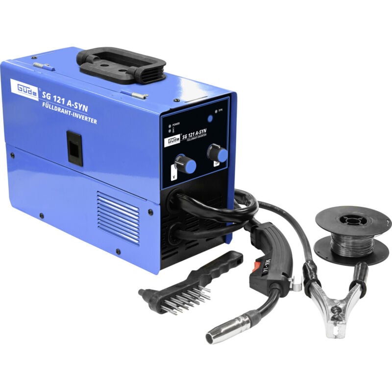 Güde - Schweißgerät Fülldraht sg 121 a-syn 52 w