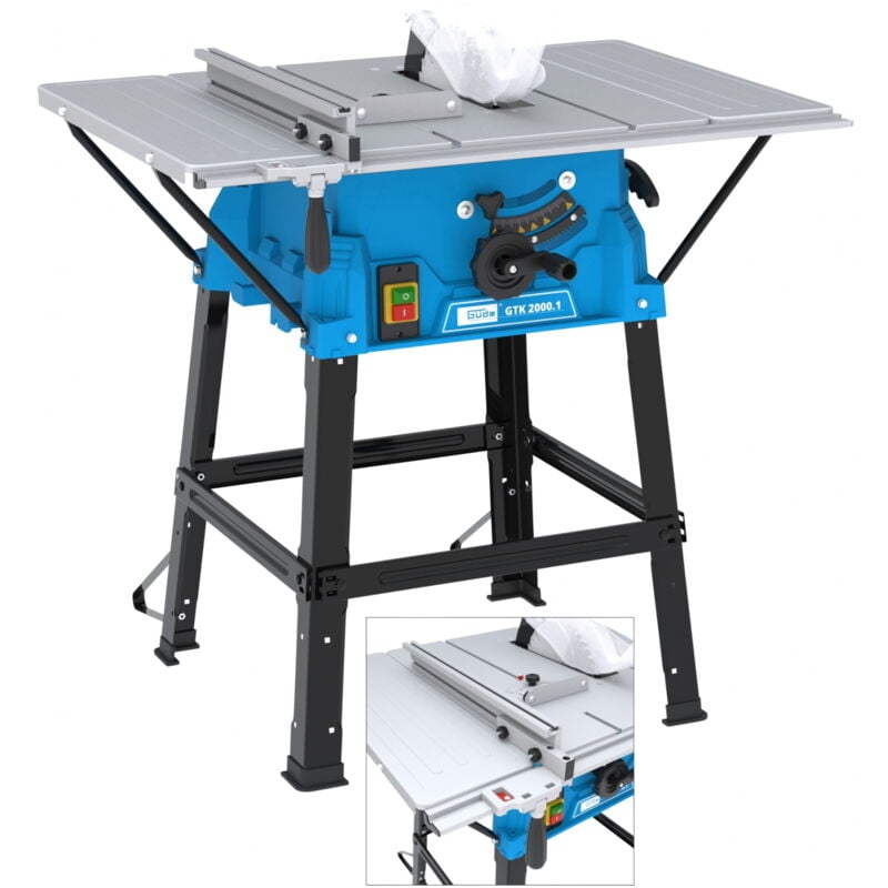 Güde - Tischkreissäge Tischsäge gtk 2000.1 Tischverbreiterung + Paralellanschlag