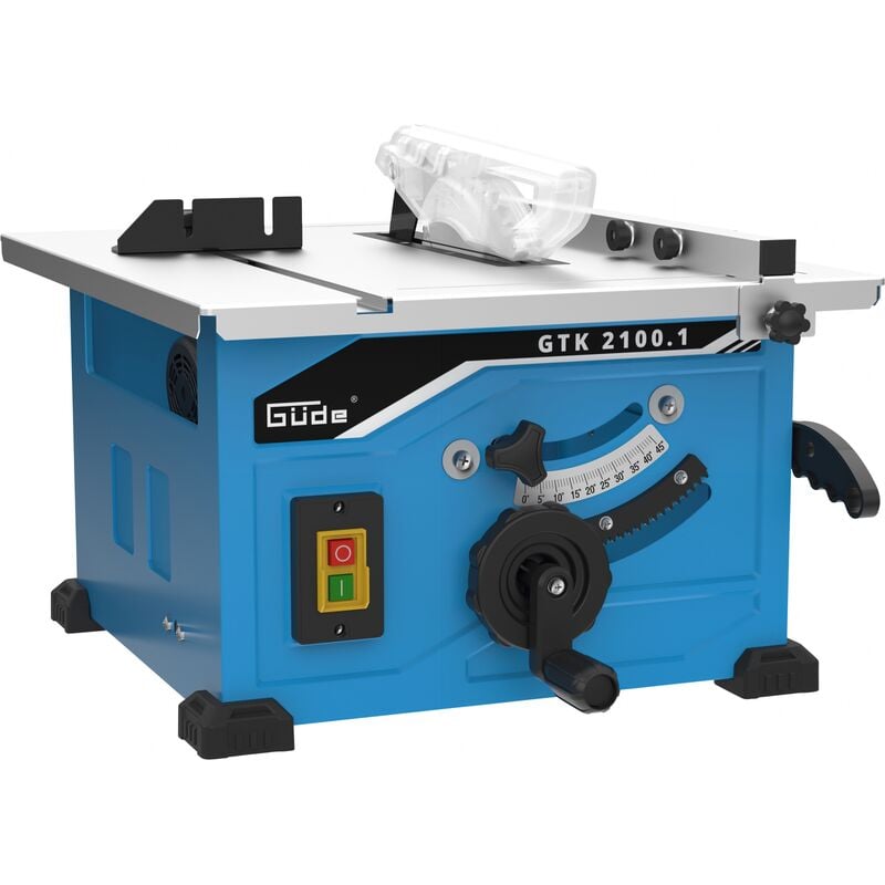 Güde - Tischkreissäge Kappsäge gtk 2100.1 1200 w Sägekopf schwenkbar 0-45 °