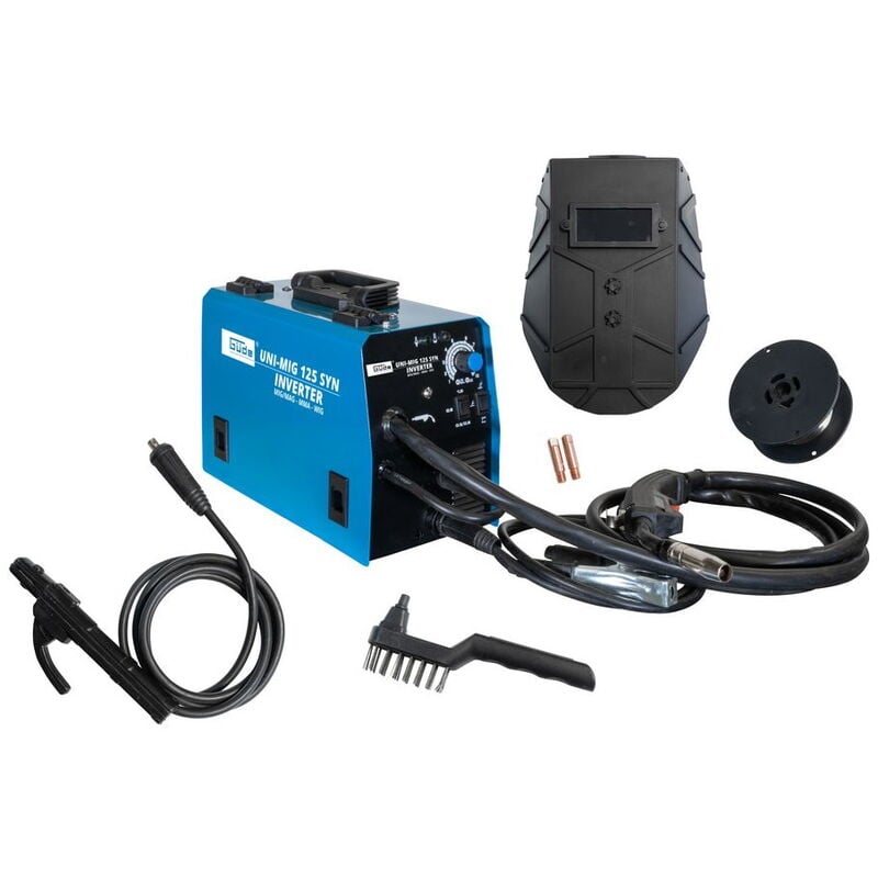 Güde - Universalschweißgerät Inverter Schweißgerät Uni-Mig 125 syn Schweißapparat