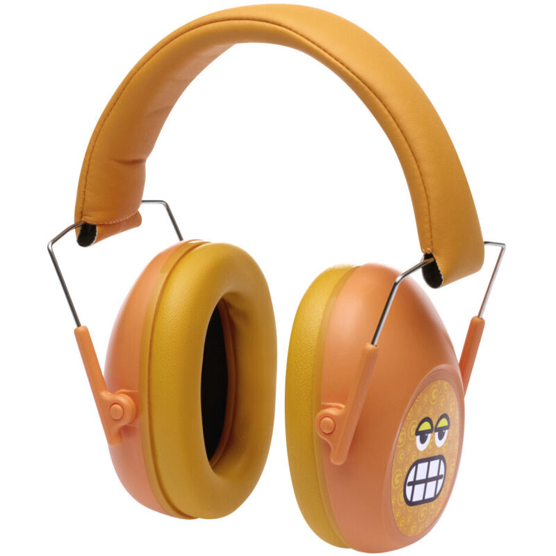 Gebol Kinder-Kapselgehörschutz Little Helpers Emoji orange Kapselgehörschutz
