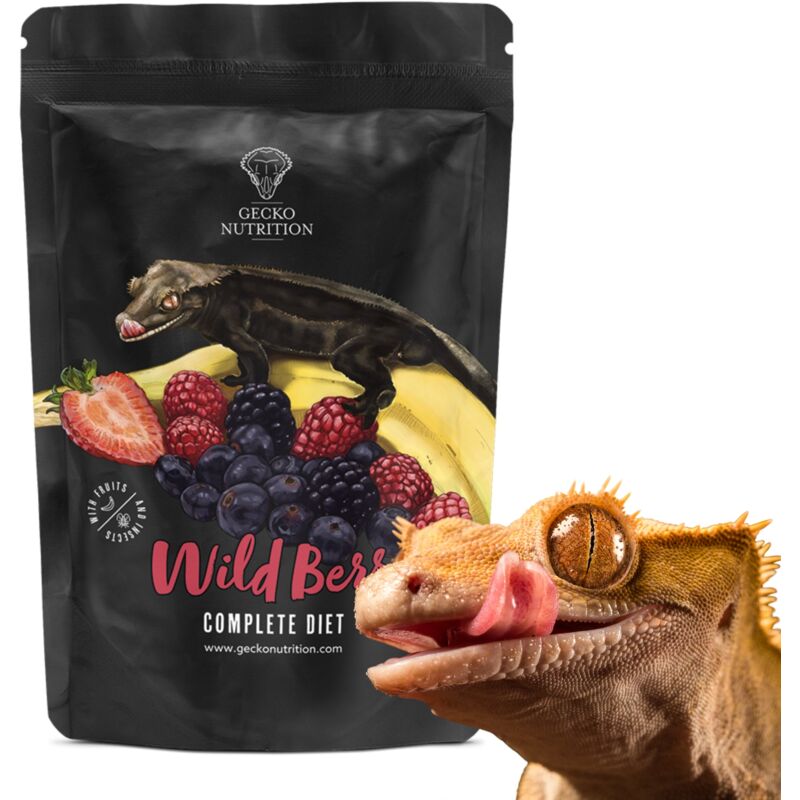 Gecko Nutrition Banana Forest Fruits - Futter für Geckos: Kronengecko, Felsuma 50g