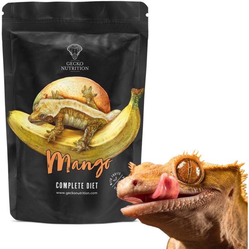 Gecko Nutrition Banana Mango - Futter für Geckos: Kronengecko, Felsuma 50g