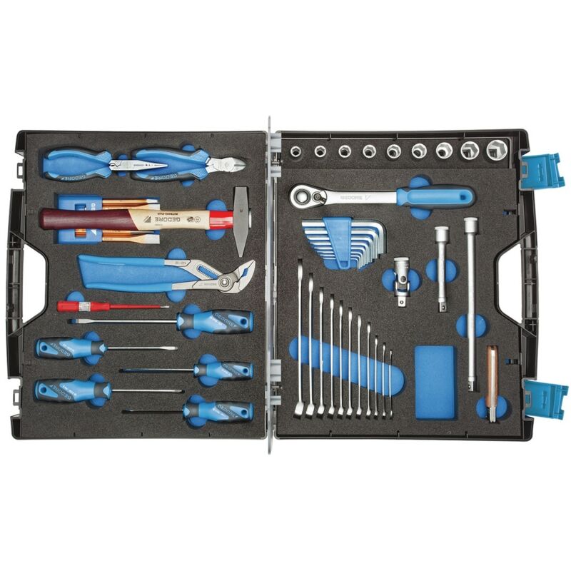 Werkzeugkoffer touring, 49-tlg. - Gedore