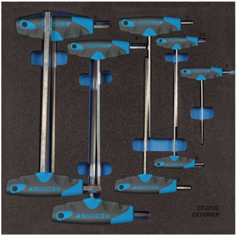 Werkzeugmodul 1500 CT2-DT 2142 9-teilig 2/3-Modul Winkelschraubendreher