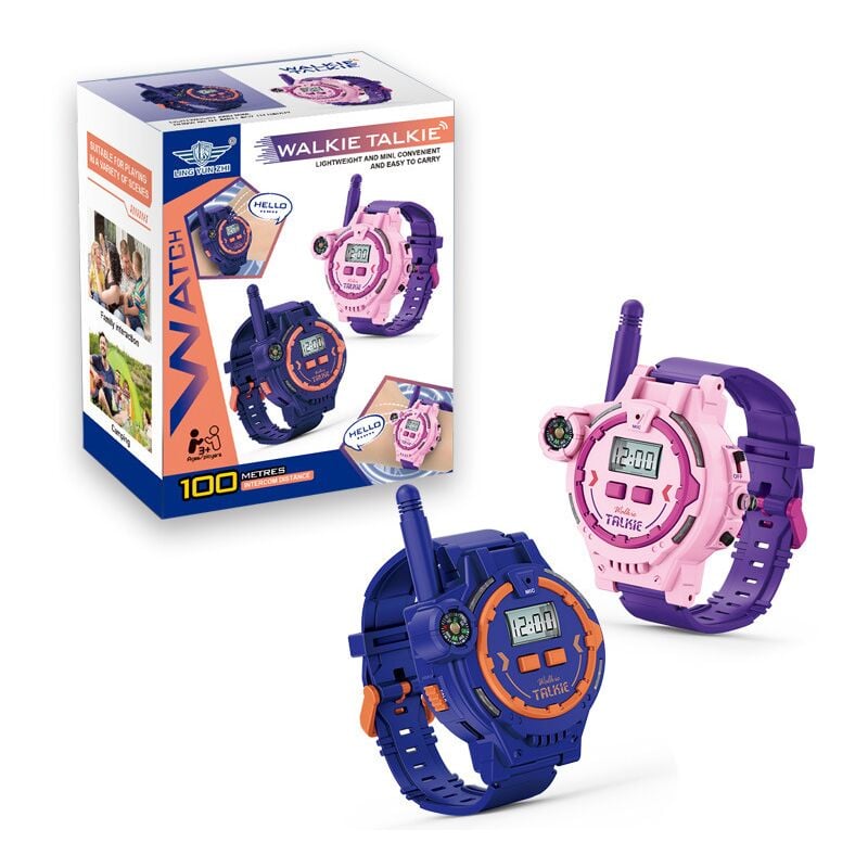 Gegensprechanlage und Videotelefon Spiel Anruf Spielzeug Uhr Ferngespräch High Definition Dialog usb Lade Anruf Walkie-Talkie Uhr 4St