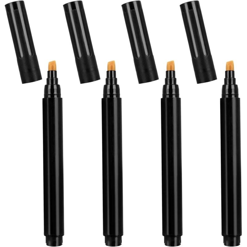 Geldscheinprüfstift, 4 Stück Geldprüfstift Geldfälschung Stift Detektor Stifte Fälschung Geld Marker Stift Gelddetektor Tester für Erkennung