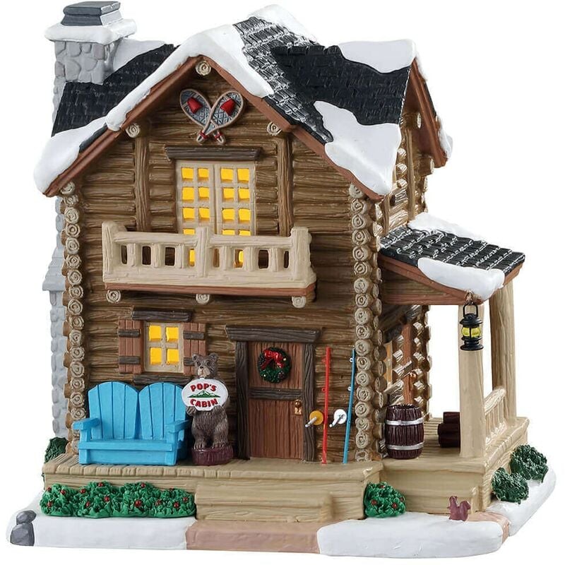 Gemütliche Hütte für Weihnachtsdorf - Pop's Cabin