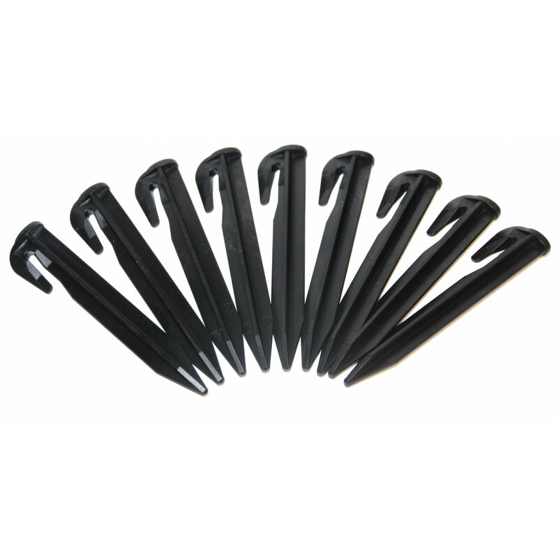 Haken Erdnägel kompatibel mit Medion md 19727 Mähroboter Kabel Rasen Roboter Draht Befestigung Heringe Erdanker - hq - bruchsicher verstärktes Modell