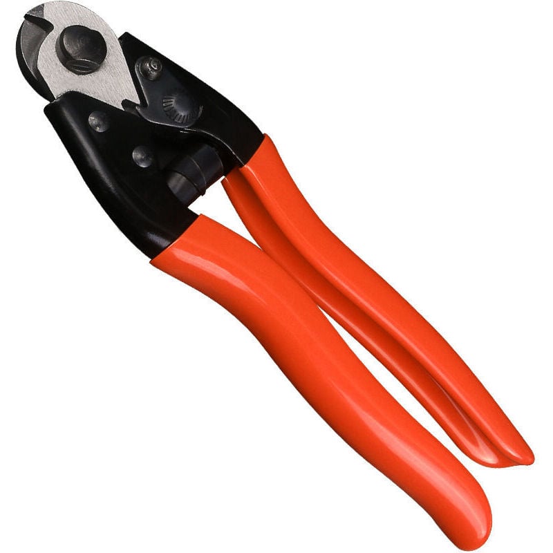 Csparkv - 200 mm) Edelstahl-Protable-Präzisions-Drahtseil-Fahrrad-Kabelschneider zum Schneiden von Kabelgeländer-Geländern, DIY-Terrassendielen,