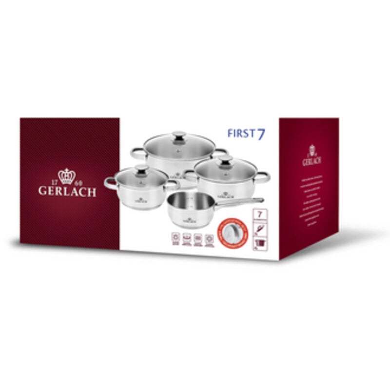 Gerlach First 7-teiliges Topfset
