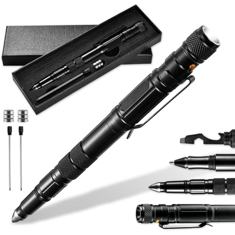 Geschenk für Männer, Multifunktionsstift mit Taschenlampe, Geschenkidee, Geschenk zum Vatertag, Geschenk für Männer, Geburtstag für ihn,