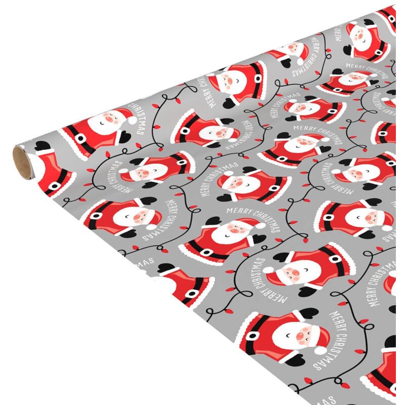 Geschenkpapier 4C traditionell 500x70cm - Grau