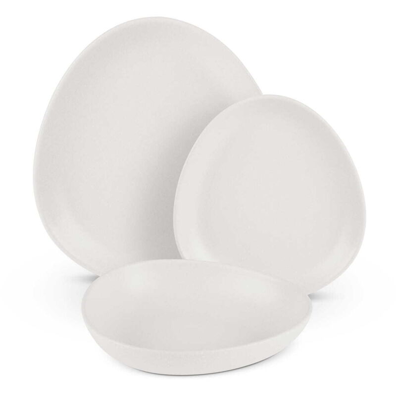 Geschirrset Teller und Schüsseln, 18-teilig, für 6 Personen, BERLINGER HAUS Sahara BH-10020