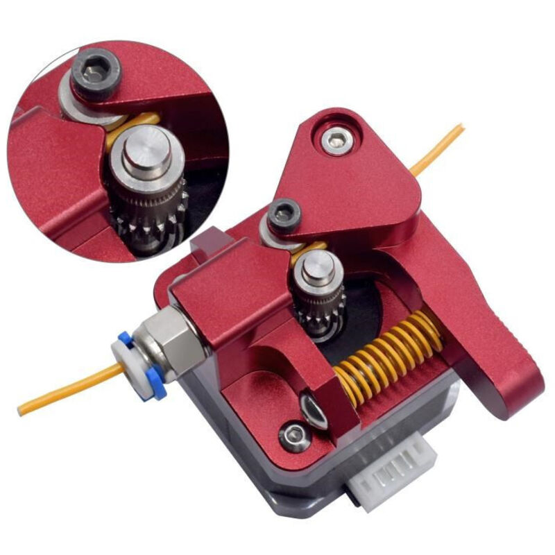 Dual Gear Ender 3 Extruder mit Nema 17 Schrittmotor Upgrade Kit für Ender 3 V2, Ender 3 Pro, Ender 3 Neo Series, Ender 5 Series, CR6 se, CR10,