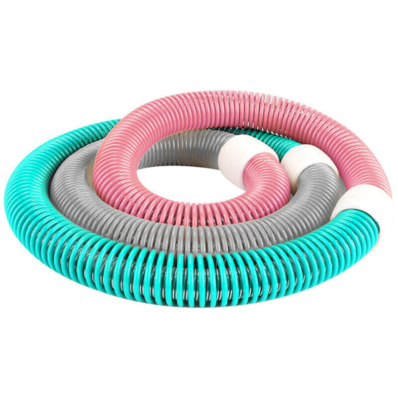 Gewichteter Fitness-Hula-Hoop-Reifen. Tragbares PVC-Trainingsgerät für Outdoor-Sportarten. Fitness-Hula-Hoop-Reifen. Federreifen für die Turnhalle.