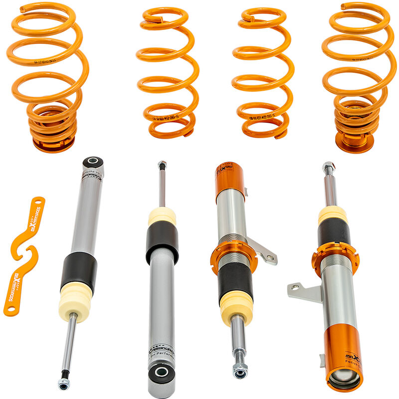 Maxpeedingrods - Gewindefahrwerk Für vw Golf MK5 MK6 A6 Typ 5K 2008-2012 vw B6 Passat 2006-2010