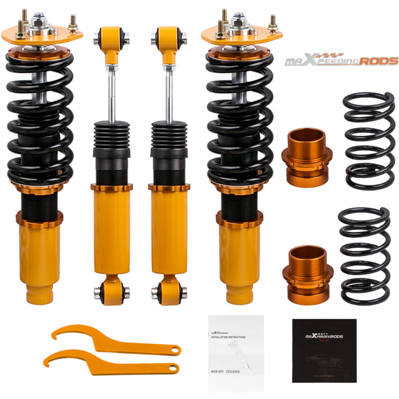 Gewindefahrwerk Set for Mazda 6 GG 4-door Sedan Wagon 2003-2007 Höhenverstellbar