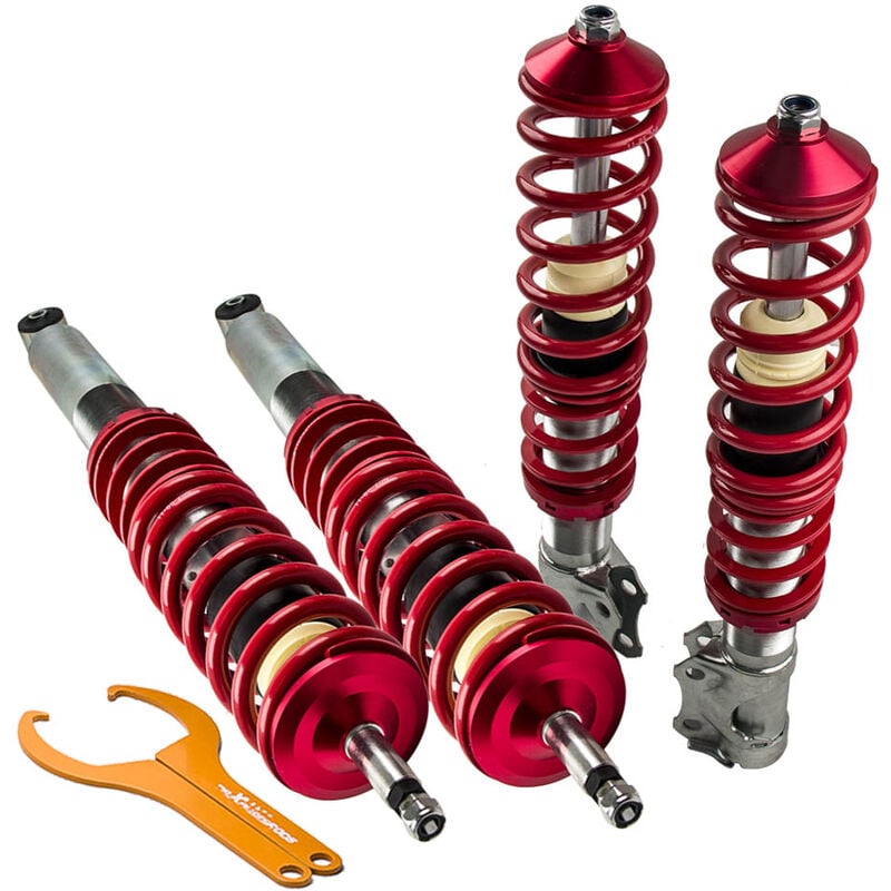 Gewindefahrwerk Va + Ha Für vw Golf 2 + Golf 3 Jetta ii Vento 1H2 1.6 FahrwerkGewindefahrwerk Für vw Golf 2 19E, 1G2 + Golf 3 Jetta ii Vento 1H2 1.6