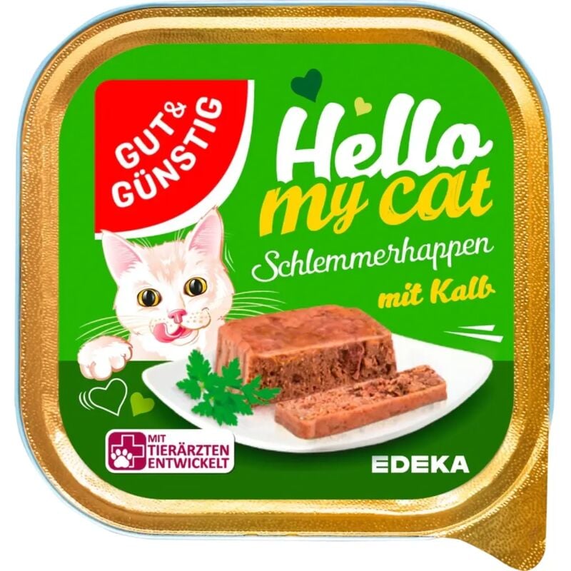 G&G Katzenfutter mit Kalbfleisch 100 g