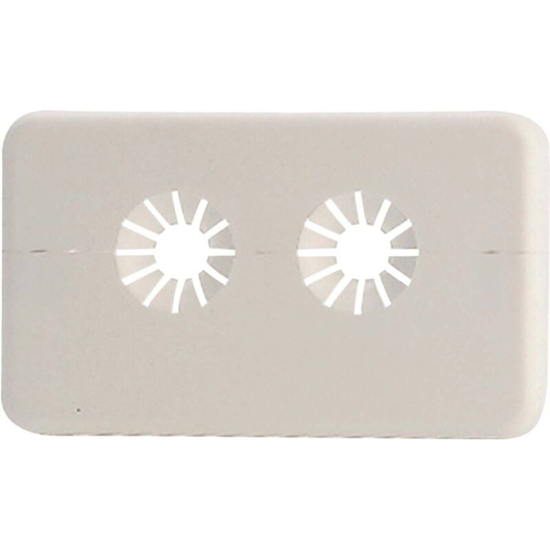 Giacomini R175CY001 Kunststoff-Doppelrosette zum Klappen, 50 mm 50 mm