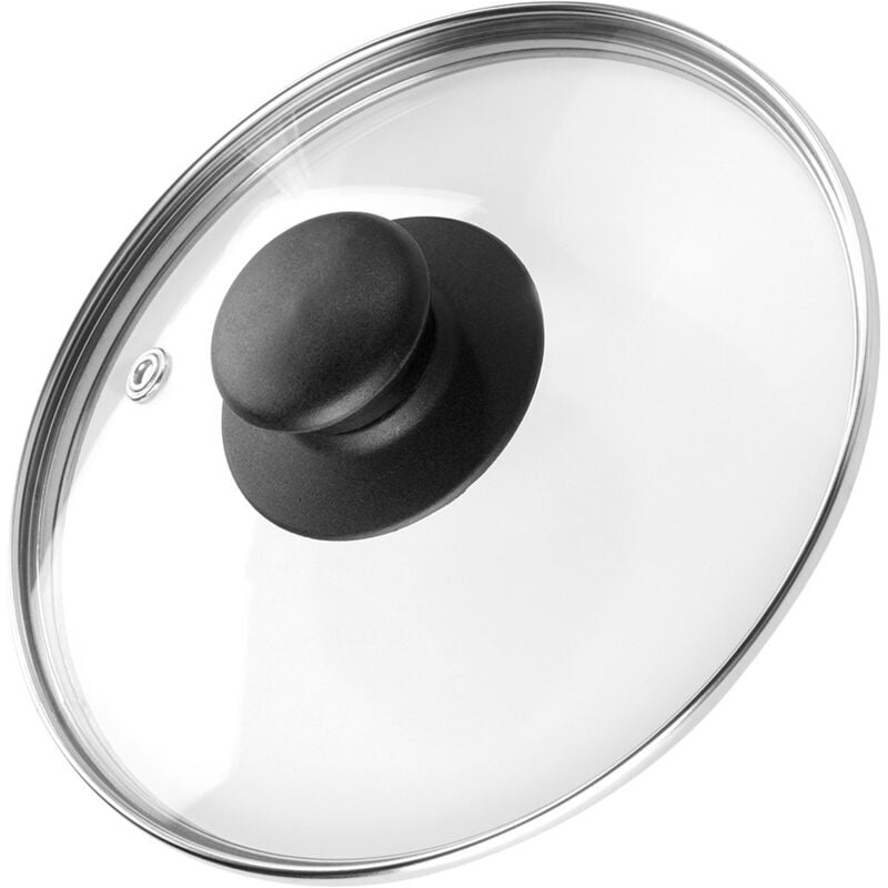 Glasdeckel für Töpfe, Pfannen und Töpfe Universalknopf 16 cm