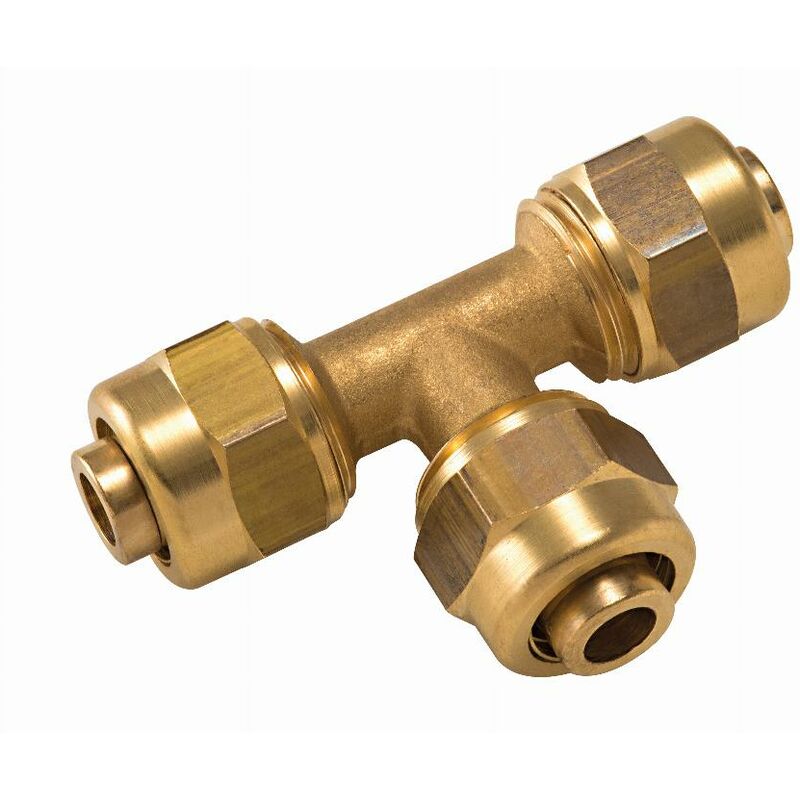 Noyon&thiebault - Gleiches T-Stück mit Kompression für PER-Rohr ø 12 mm - P12-50012L1