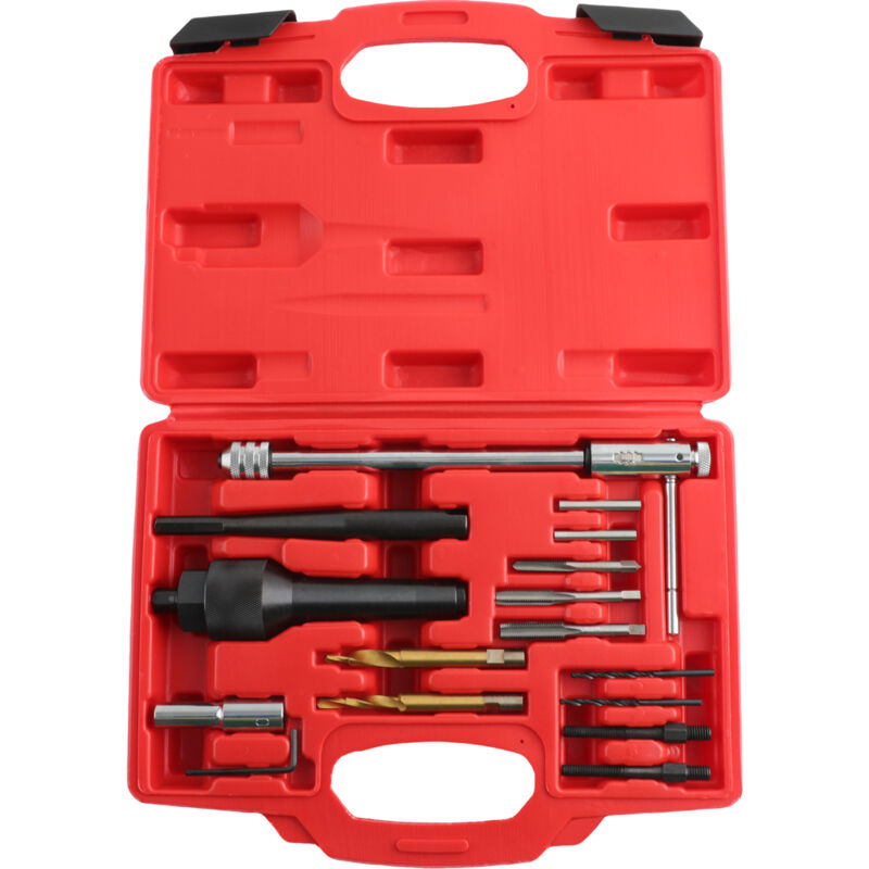 Glühkerzen Ausbohr Werkzeug M8 M10 for Mercedes Audi Gewinde-Reparatur 16 Stü