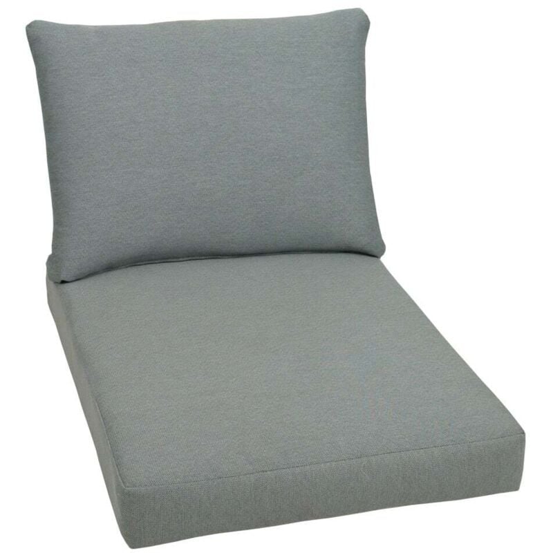 Go-de - Palettenkissen grau 80 x 60 x 12 cm Palettenpolster Sitzkissen Auflage