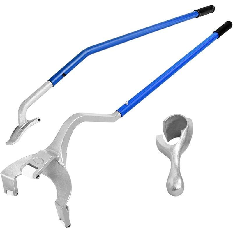 GOPLUS Montage-/Demontagehebel für Reifen, 3er Set Montagewerkzeug für Reifenwechsel, Reifenmontagegerät für Auto, LKW, Bagger & Anhänger, für 44-62