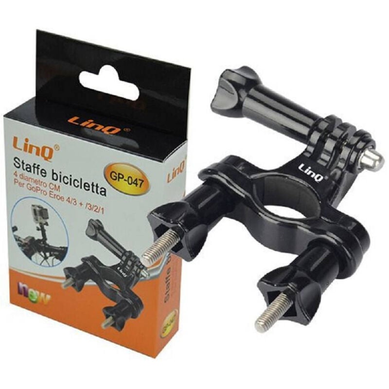 Trade Shop Traesio - Trade Shop - universal einstellbare halterung unterstützung fahrrad bike kamera gopro hero GP-047 -