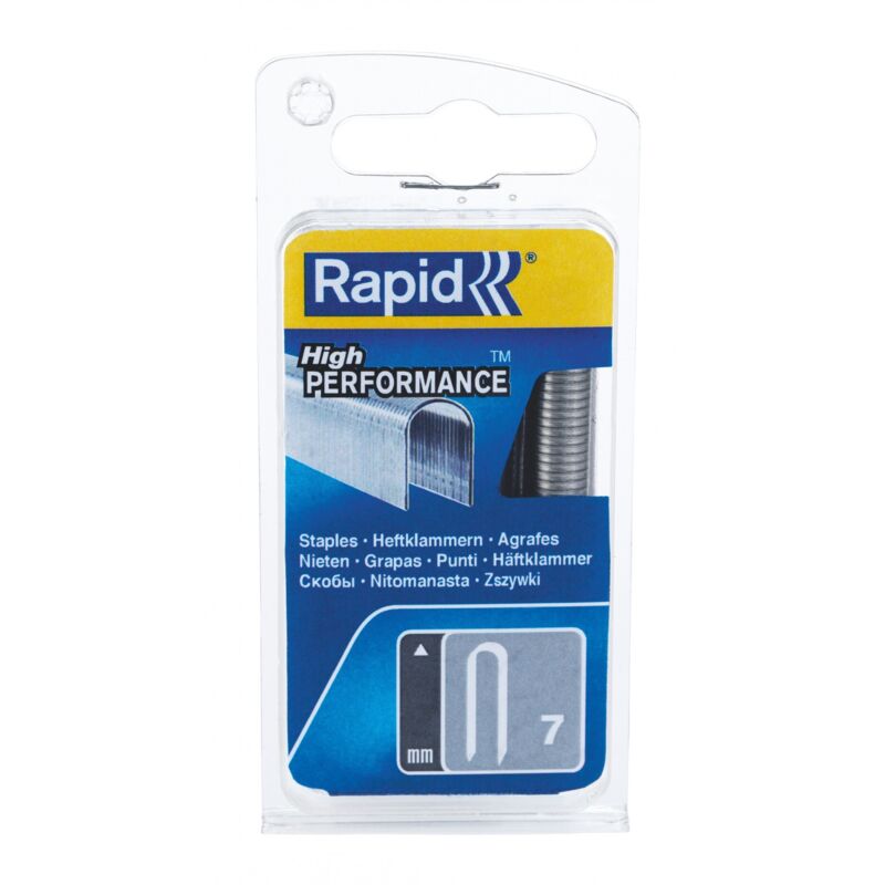 Satz mit 960 RAPID 7, 12 mm Flachdrahtbrücken Rapid