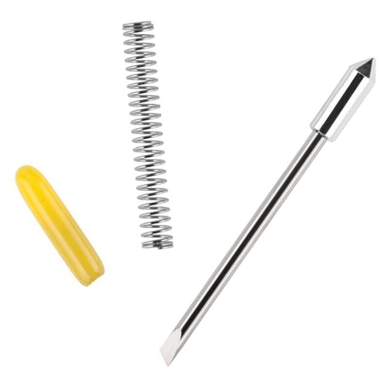 Graphtec CB09 CB09U Silhouette Cameo-Halter mit 20 StüCk 60-Grad-Klingen Vinylschneider Plotter Gelb