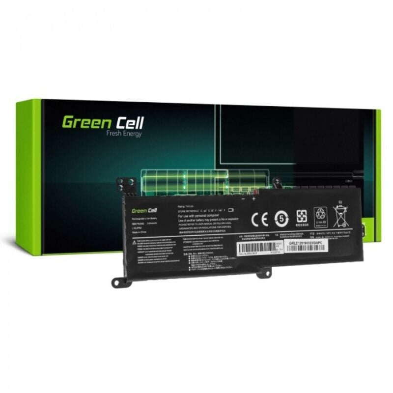 Green Cell Akku Le125 Für Lenovo Ideapad 320 330 520 3500mah 7,4v / 7,6v