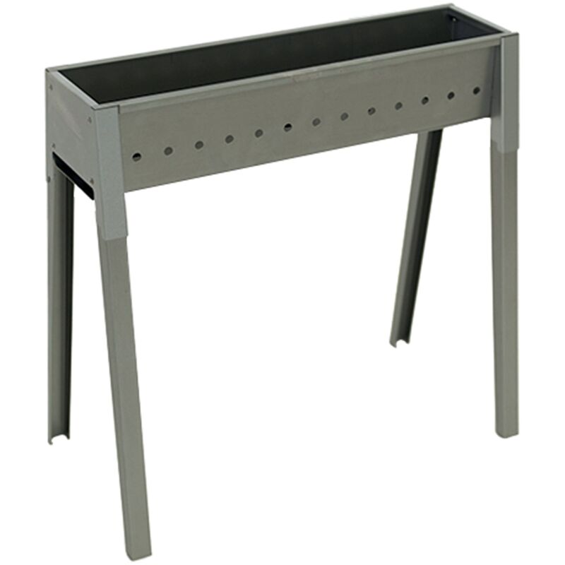 El Gaucho - Grill für Spieß mit Füße Spieß Grill 50x32xH49 cm. - Braciere: 50x11 cm.