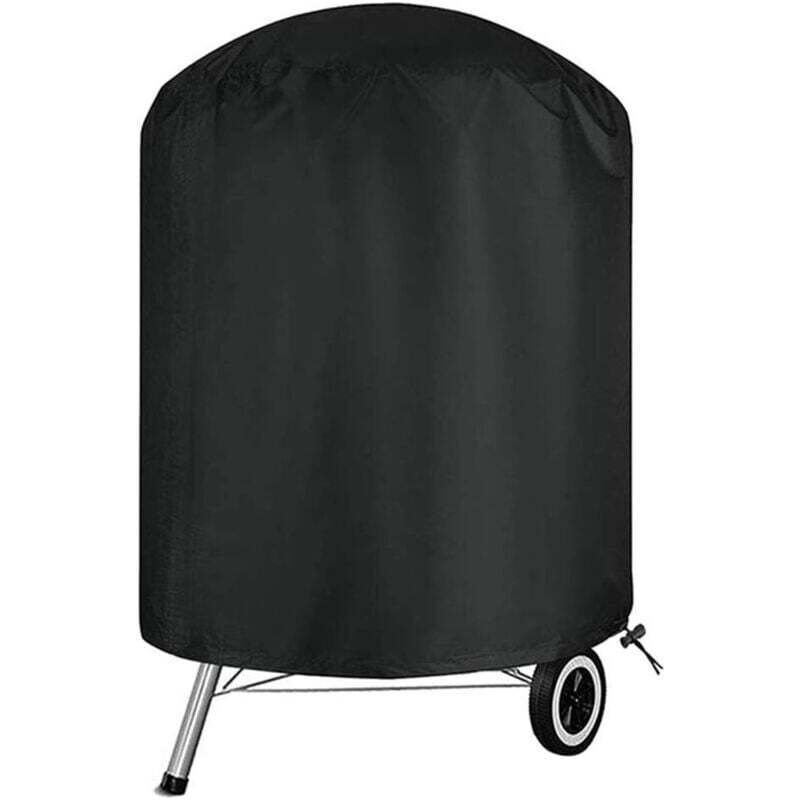 Grillabdeckungen Gartengrill und Outdoor Dining Barbecue und Smoker Zubehör (58x78cm) schwarz..DEBUNS