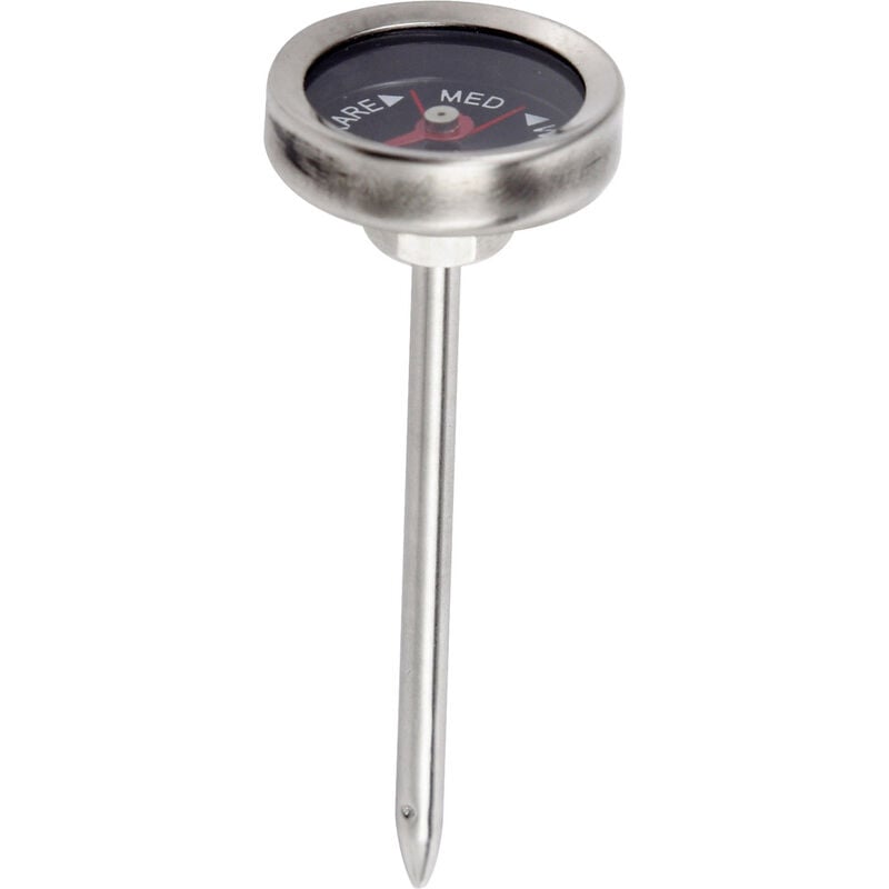 8536 Grillthermometer Silber-Schwarz - Tepro Garten