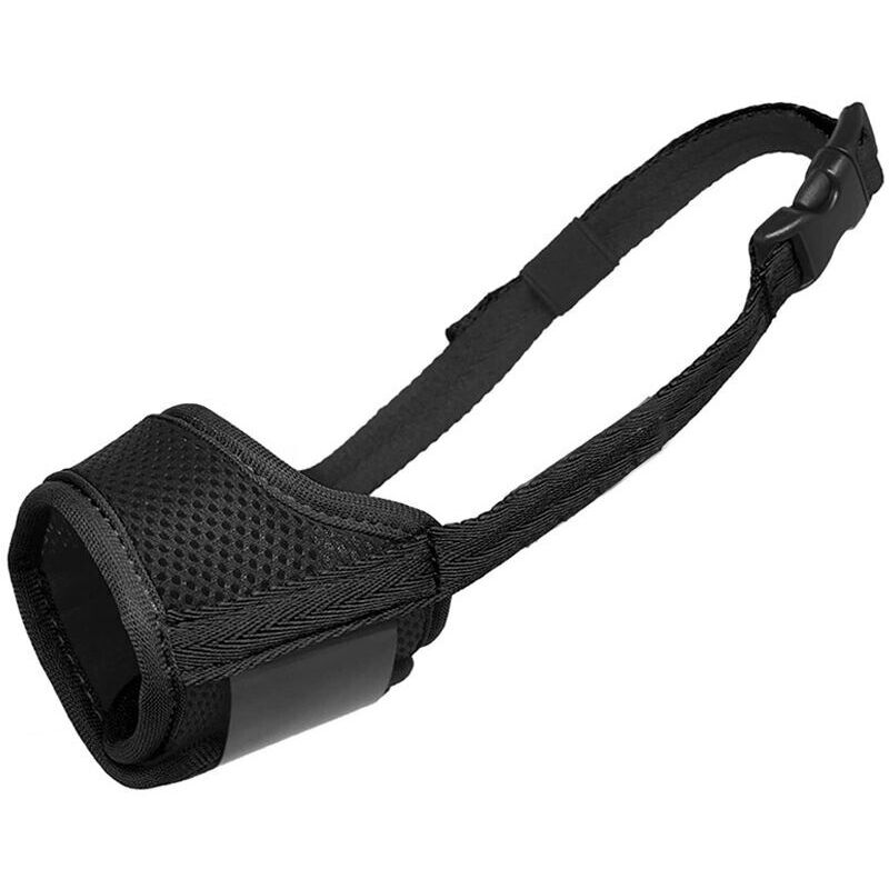 Größe s, Hundemaulkörbe aus Nylon, Maulkorb für kleine und mittelgroße Hunde mit atmungsaktivem Netz, weicher Maulkorb, um Beißen, Bellen und Kauen