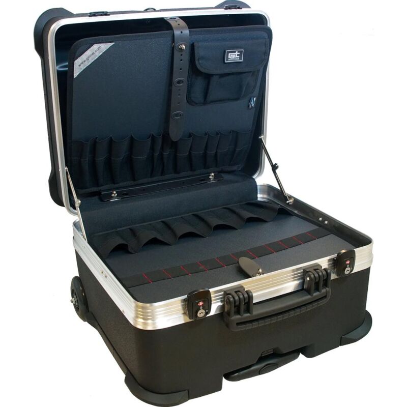 FP - gt Werkzeugkoffer Rock Turtle pts ohne Inhalt Koffer Rollen + Teleskopgriff