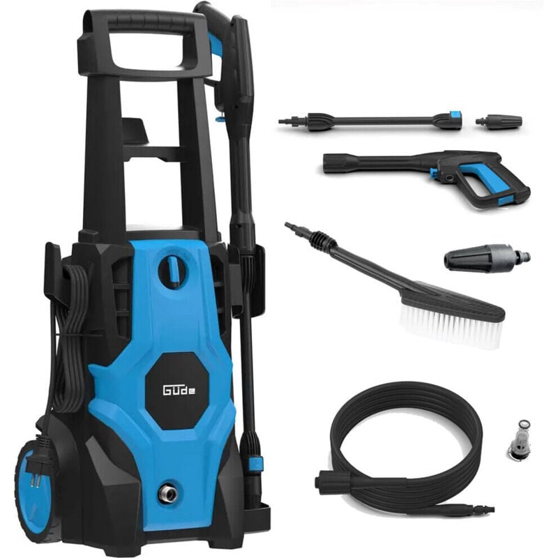 Güde - Hochdruckreiniger Flächenreiniger ghd 1800-135 1800 Watt 135 bar +Zubehör