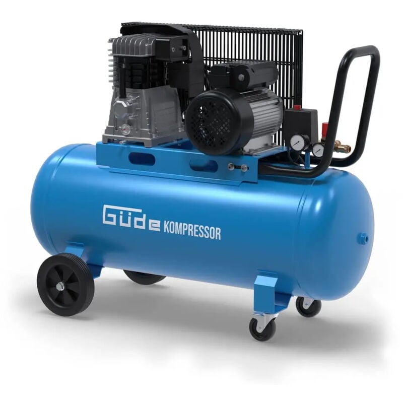 Güde - Kompressor 2-Zylinder-Aggregat Werkstatt Kompressor 420-10-100 230V 100 l