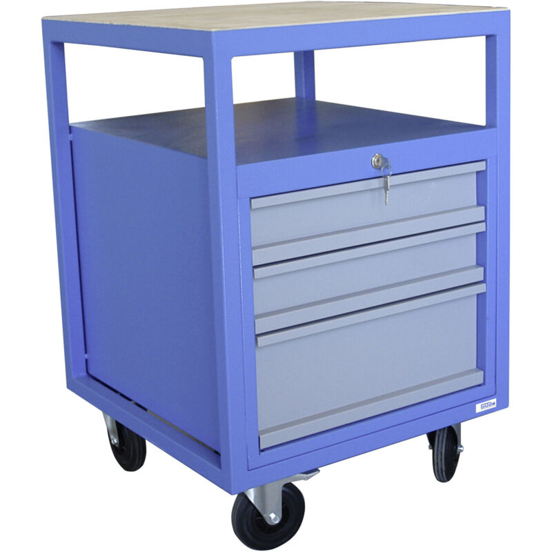 Güde - Werkstattwagen Werkzeugwagen Rollwagen Werkbank Schubladen abschließbar Stahl