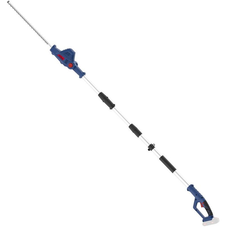 Güde - Akku Teleskop Heckenschere hst 18-0 Gartenschere ohne Akku und Ladegerät