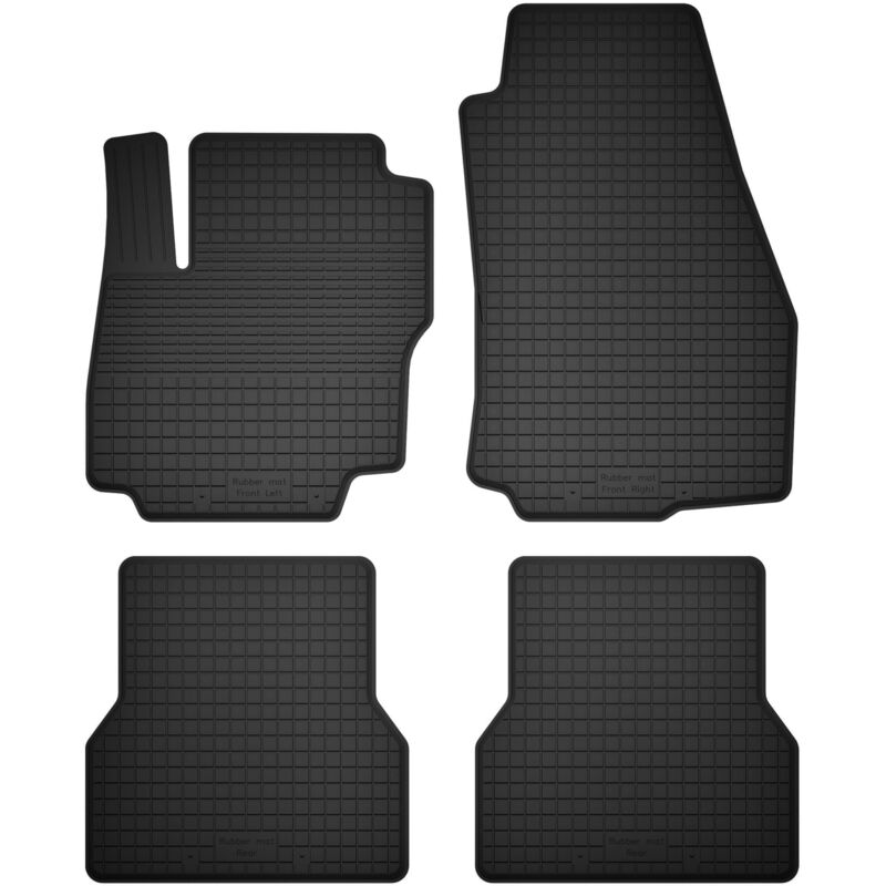 Gummi-Automatten, 4er-Set, Universalmodell: Ford Focus MK3 Fließheck, Limousine, Kombi (2010-2018)