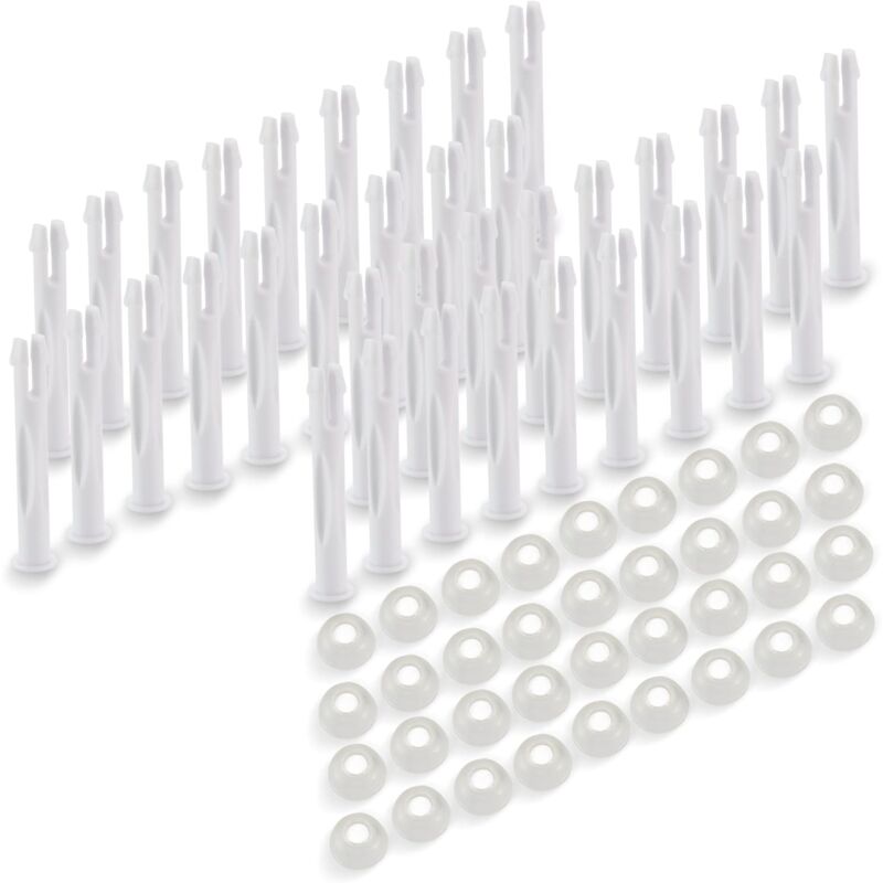 Gummidichtungs- und Verbindungsstiftsatz 25018 – 2,75 Zoll langer Pool-Stiftdichtungssatz für Intex-Pools mit rundem Metallrahmen von 13 bis 24 Fuß,